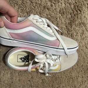Vans shoes Pastel Rainbow low top